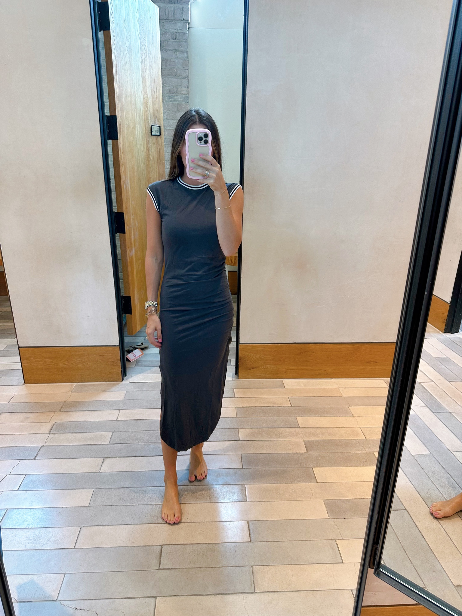 Easy throw on dress for fall that can be dressed up or down!

#LTKfindsunder100