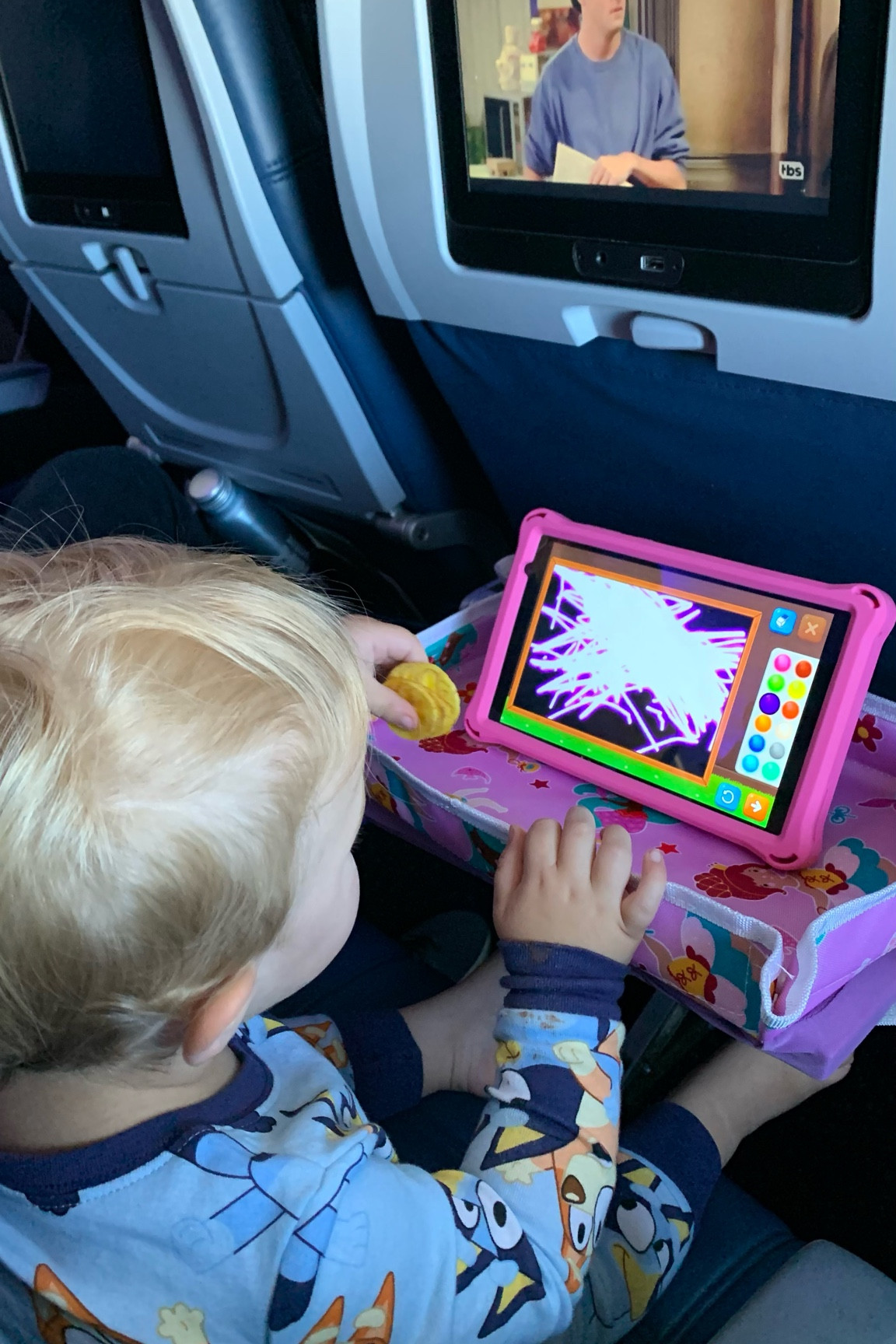 F R I E N D S, tablets, drawing, and pajamas 😌 is there any other way to travel on a plane with babies! ☺️ #travelingwithbabies #travelingwithtoddlers #disneylandvacation #travelessentials #travelingwithkids

#LTKKids #LTKBaby #LTKTravel