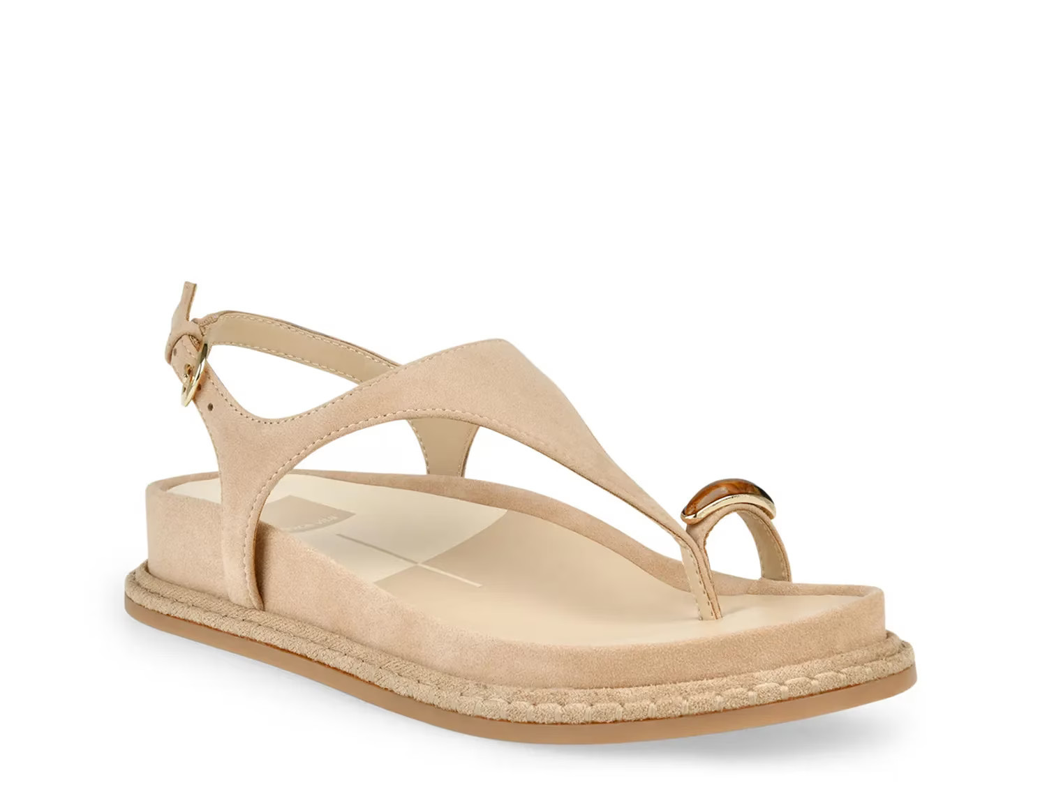 Dolce Vita Stefan Wedge Sandal | Women's | Bamboo Tan | Size 5.5 | Sandals | Slingback | DSW