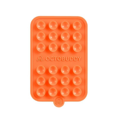 Octobuddy Silicone Suction Cup Phone Case Mount Double-Sided - Orange | Target