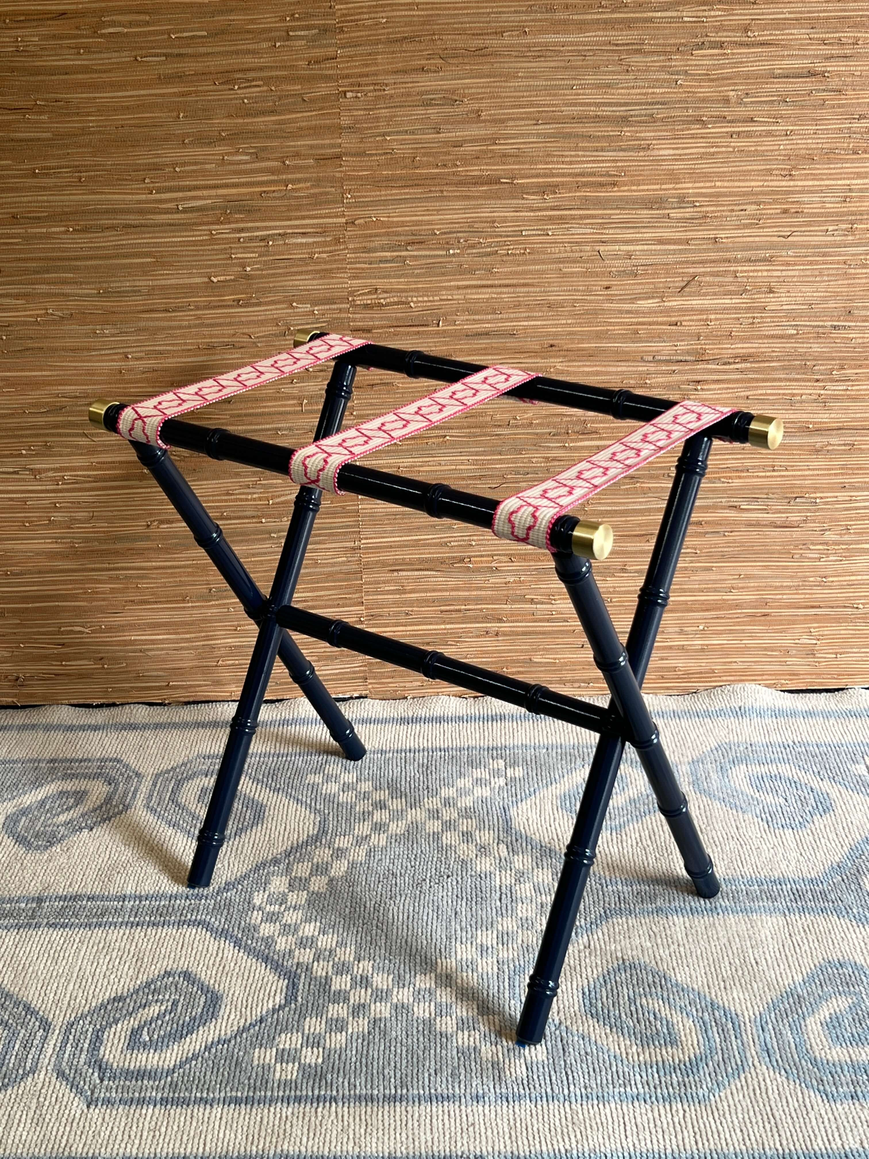 Megan Bamboo Luggage Rack | Stay Luggage Racks