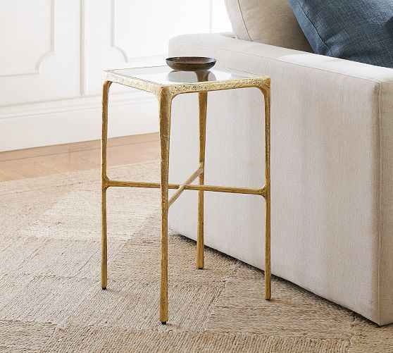 Bodhi Square Glass Accent Table (12") | Pottery Barn (US)