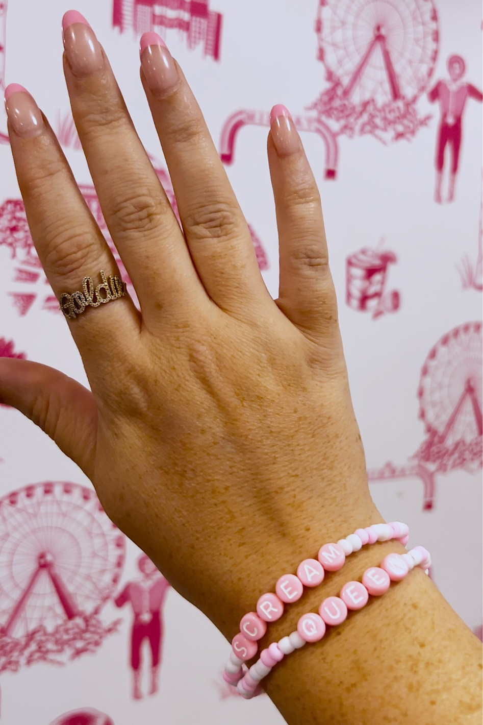 Halloween
Pink Halloween
Halloween bracelets 
Teacher
Seasonal
Fall
Name ring
Personalized

#LTKstyletip #LTKSeasonal #LTKunder50