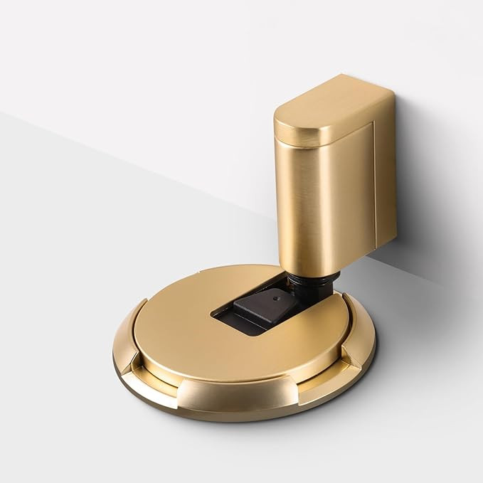 2 Pack Windproof Door Stoppers Adjustable Bottom of Door Holder No Drilling Heavy Duty Mechanical... | Amazon (US)