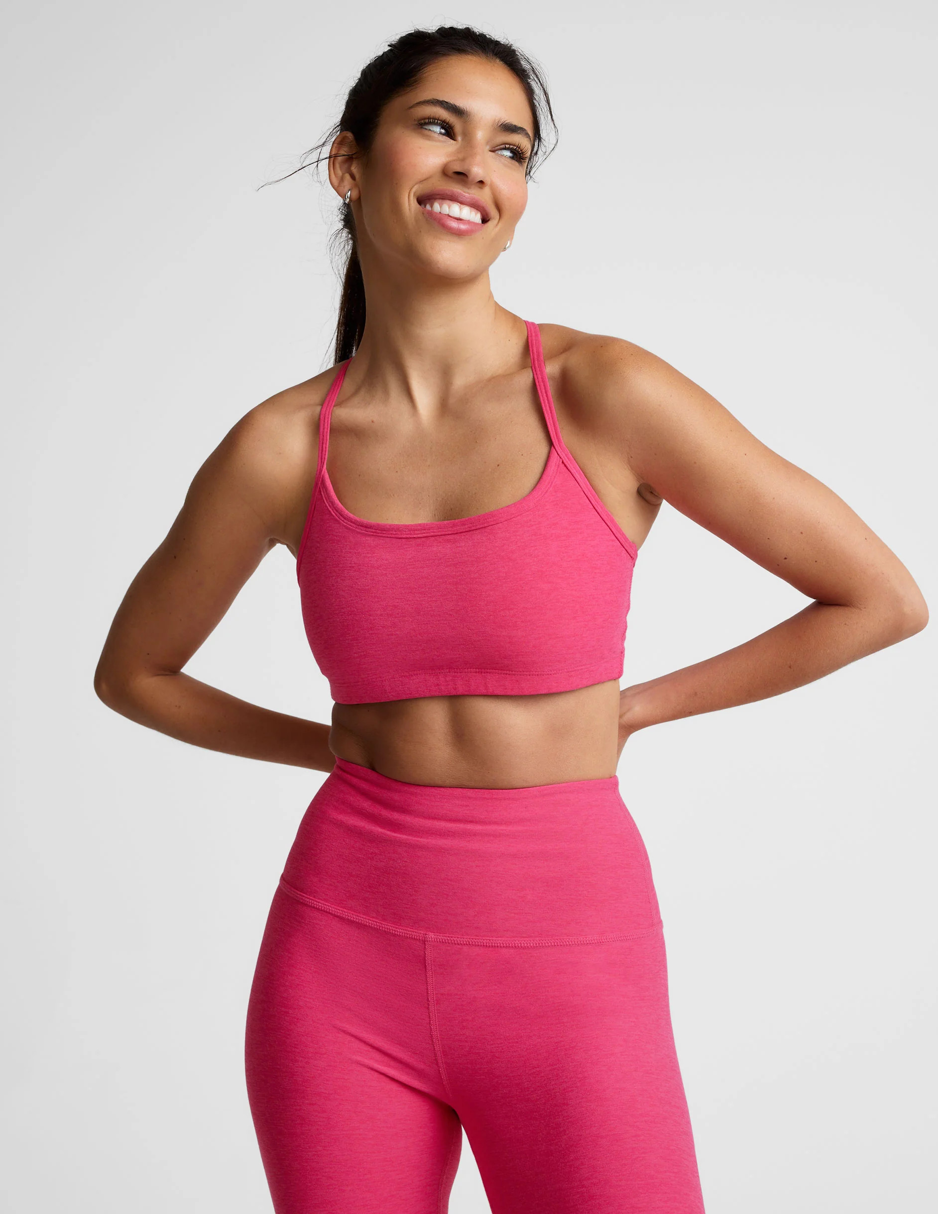 Spacedye Slim Racerback Bra | Beyond Yoga | Beyond Yoga