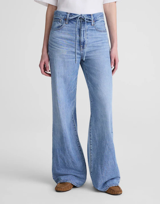 The Ultimate Wide-Leg Jean in Airy Denim | Madewell