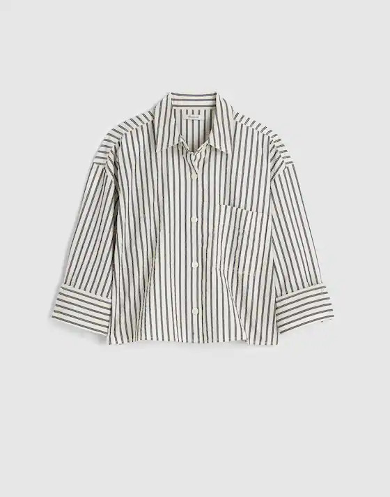 Straight-Hem Shirt | Madewell