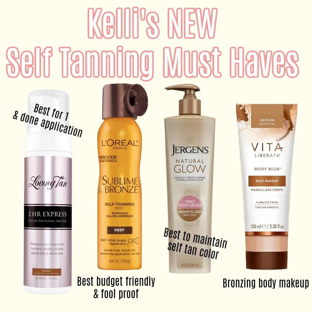 My current favorite self tanning/bronzing products. This is everything I use to get a safe, bronzed glow. 


#LTKStyleTip #LTKTravel #LTKBeauty
