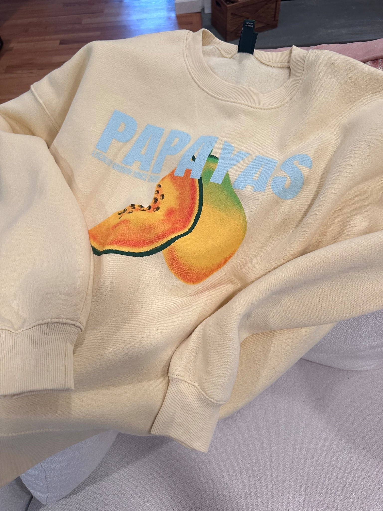 Summer yellow sweatshirt, wear on cool summer nights 

#LTKSeasonal