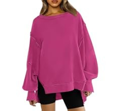 Trendy Queen Womens Oversized Crewneck Sweatshirts Hoodies Fall Outfits Fashion Teen Girls Y2k Wi... | Amazon (US)