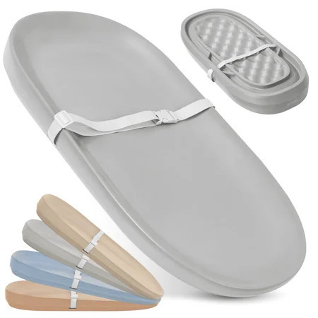 Jool Baby Waterproof Baby Changing Pad - Easy to Clean, Lightweight & Portable - Large Foam Cushion for Comfort (Grey) | Walmart (US)