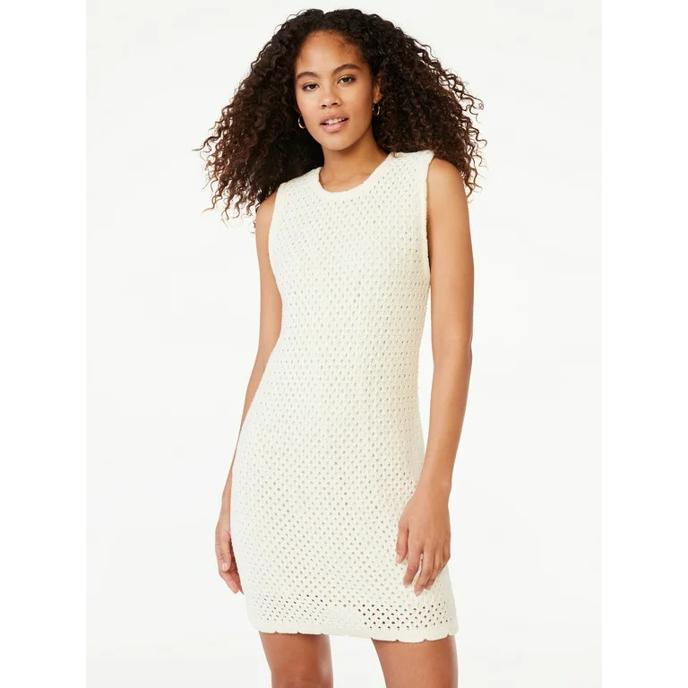 Free AssemblyFree Assembly Women's Sleeveless Crochet Mini Dress, Sizes XS-XXXLUSD$26.00(4.3)4.3 ... | Walmart (US)