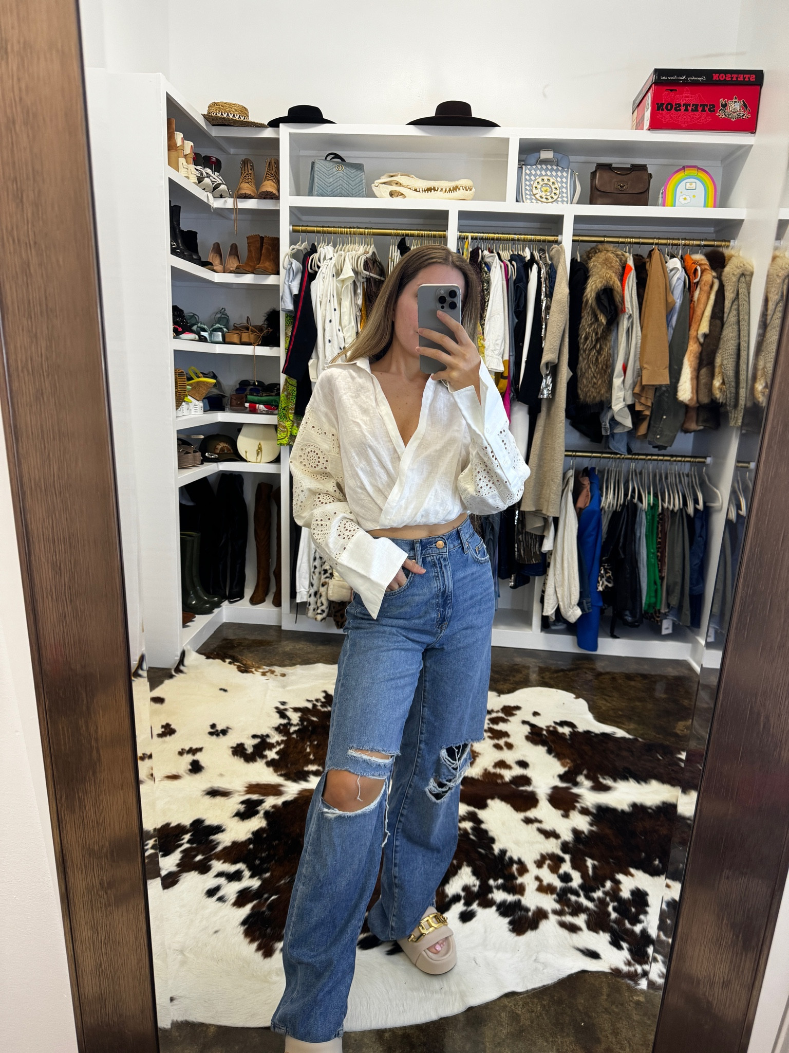 Denim jeans and linen top are packed and ready for vacay ☀️Rhode Island here I come! 

#denim #springoutfit #traveloutfit

#LTKSeasonal #LTKstyletip #LTKfitness