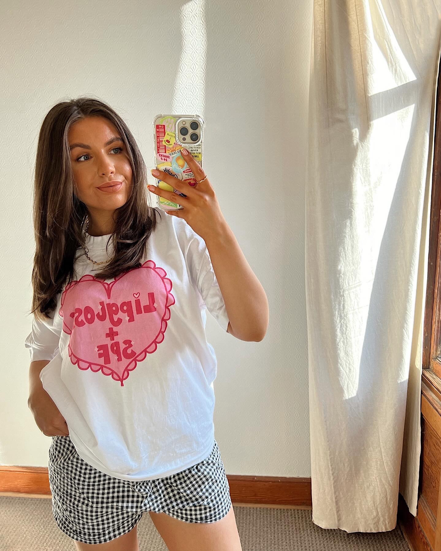 Summer outfit inspo! Use code ‘LTK10’ for 10% off 💗
Oversized graphic tee, gingham shorts, graphic tee outfit, summer outfit, spring outfit, pink outfit, ootd, uk fashion, outfit inspo 

#LTKuk #LTKstyletip #LTKsummer