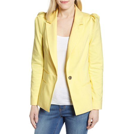 1. STATE Womens Yellow Blazer Wear To Work Jacket Size: 0 | Walmart (US)