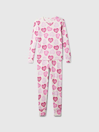 Gap × Barbie™ Kids Organic Brushed Cotton PJ Set | Gap (US)