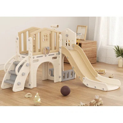 GLAF 8 In 1 Toddler Slide, Kids Climber Slide Outdoor Indoor Playset & Reviews | Wayfair | Wayfair North America
