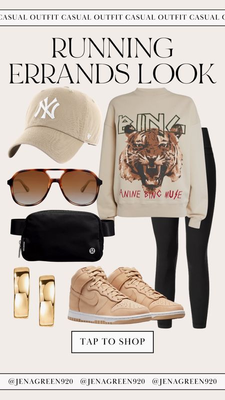 Running Errands | Casual Outfit | Nike Dunks | Graphic Sweatshirts

#LTKunder50 #LTKstyletip #LTKunder100