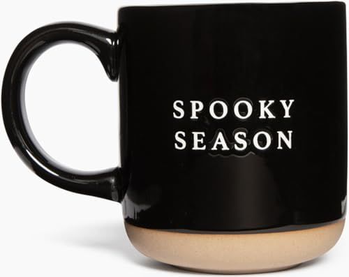 Sweet Water Decor Halloween Coffee Mug - Spooky Coffee Mug for Halloween - Durable Stoneware Mug for Tea & Cocoa - Perfect Halloween Mugs for Morning Brew & Cozy Nights - Spooky Season Design Mug 14oz | Amazon (US)