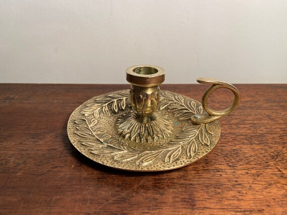 Vintage Brass Chamberstick | Etsy | Etsy (US)