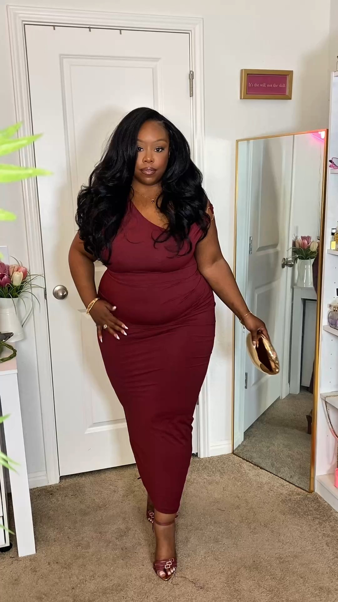 The perfect maroon holiday dress size XL

#LTKHoliday #LTKPlusSize #LTKMidsize