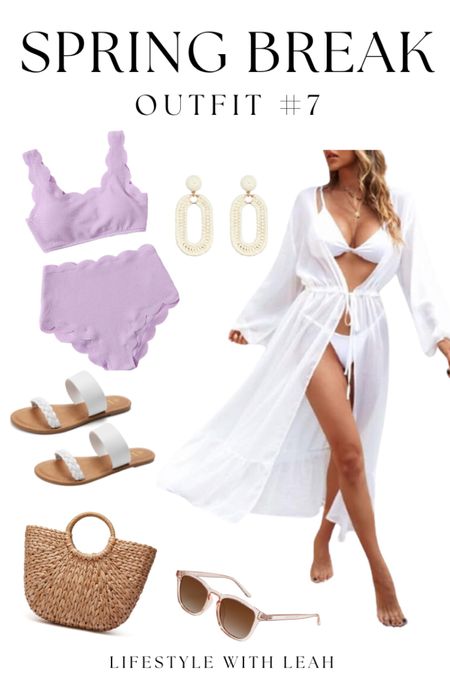 Pool or beach spring break outfit idea from Amazon! 

#LTKswim #LTKSeasonal #LTKstyletip
