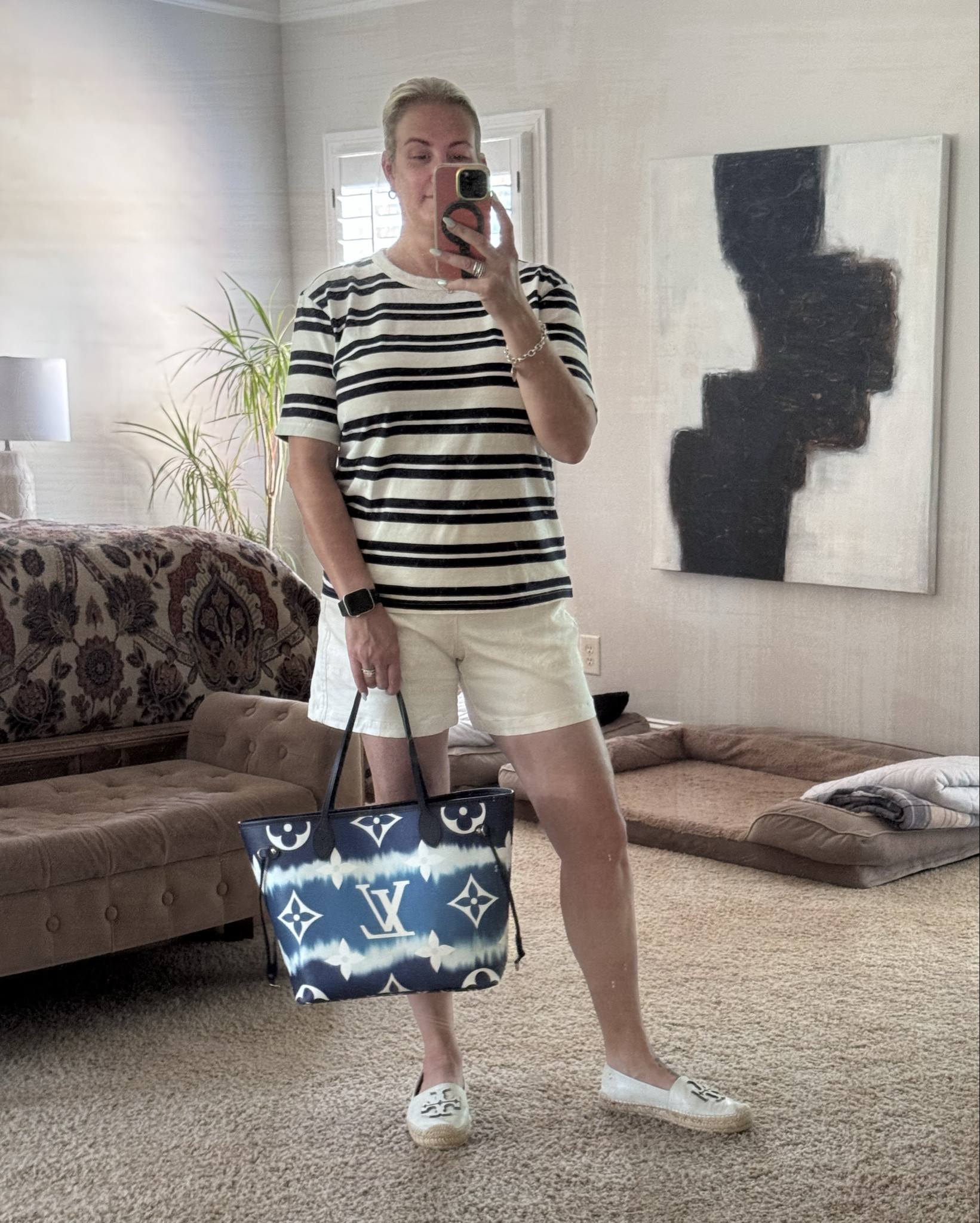 Tote kinda girl!  

Louis vuitton tote, polka dots, perfume of the day, SPF lip oil, sunscreen products, casual outfits, striped tees, mom outfits, tote bags 

#LTKBeauty #LTKItBag