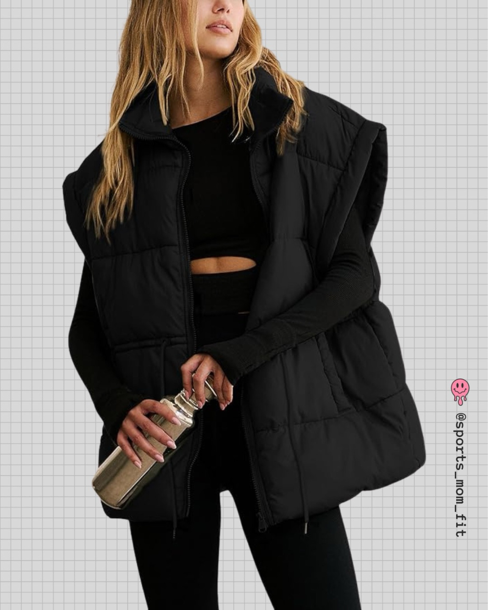 Amazon find! The most perfect oversized puffer vest. #sportsmom #ltkfitness 

#LTKfindsunder50 #LTKfitness #LTKstyletip