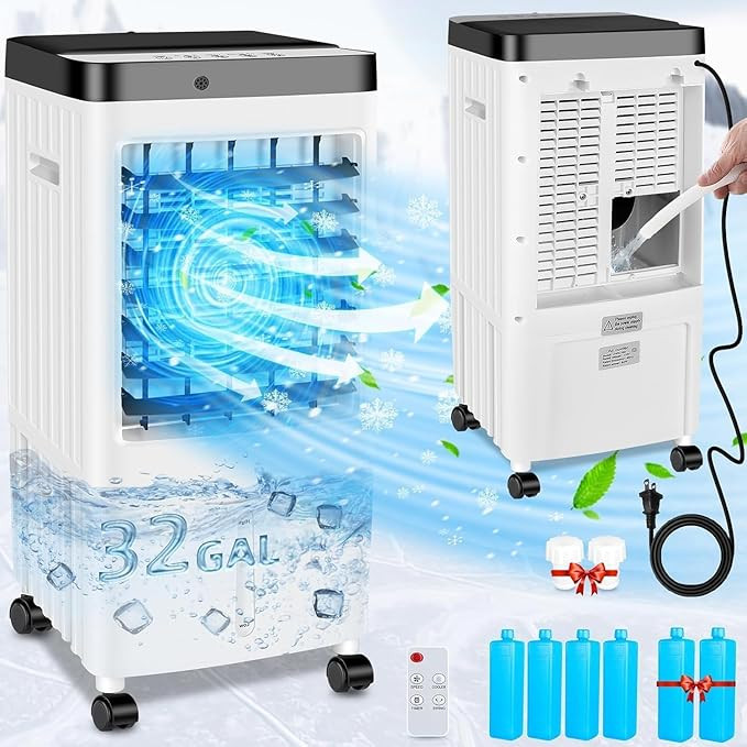 Portable Air Conditioners Windowless,2024 Upgraded Room Air Conditioners,3 IN 1 Swamp Cooler,Ac U... | Amazon (US)