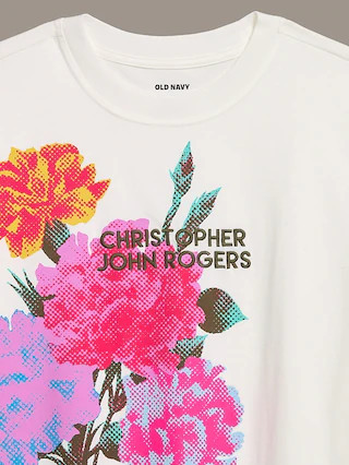 Old Navy x Christopher John Rogers Crop T-Shirt | Old Navy (US)