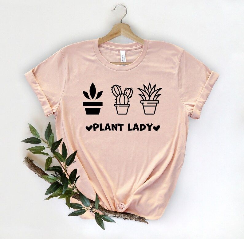 Plant Lady Shirt Women Plant Shirt House Plant Shirt Plant | Etsy | Etsy (US)