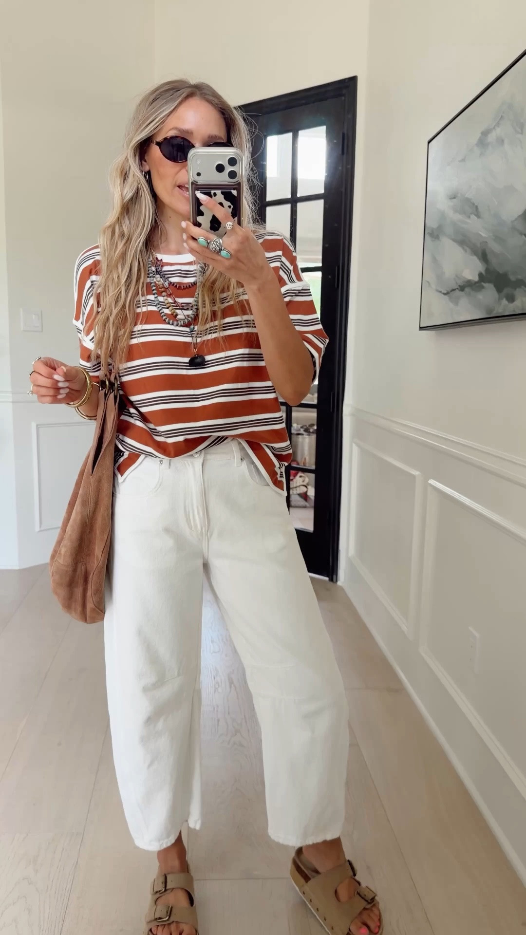 🤍 Free People inspired on Amazon 🤍 save over $50 with this version. 

I’m wearing my tts (small / 4) 

5’5” // 120 lbs