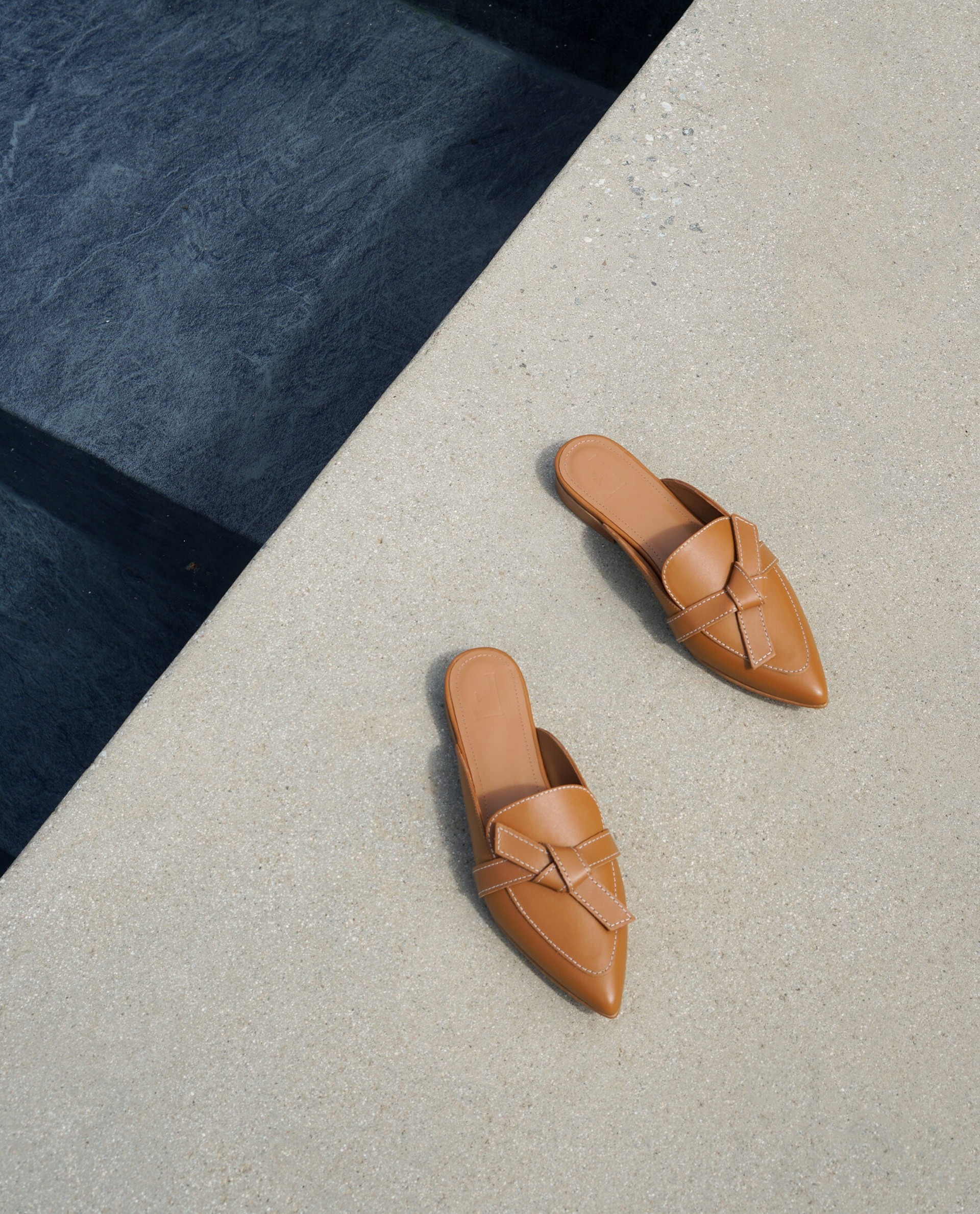 Anina Leather Cognac | Flattered