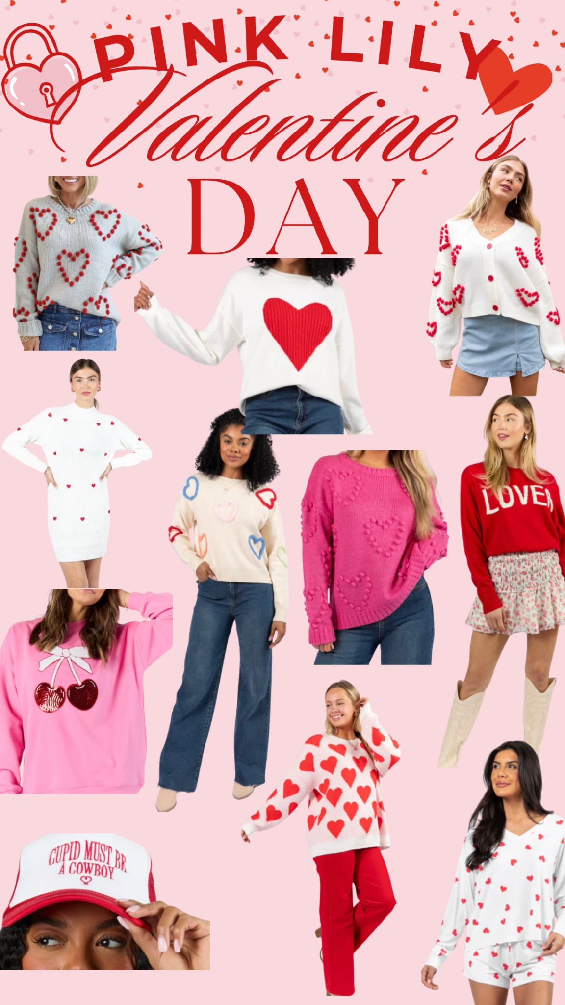 Pink Lily up to 70% off clearance + an additional 25% off with code EXTRA25

Valentines Day outfits 

#LTKSaleAlert #LTKFindsUnder50 #LTKSeasonal