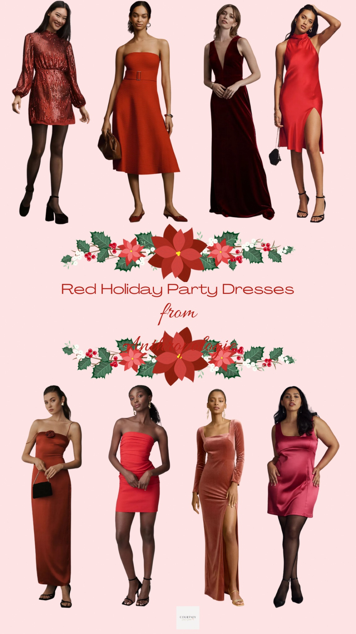 Red Holiday Dresses