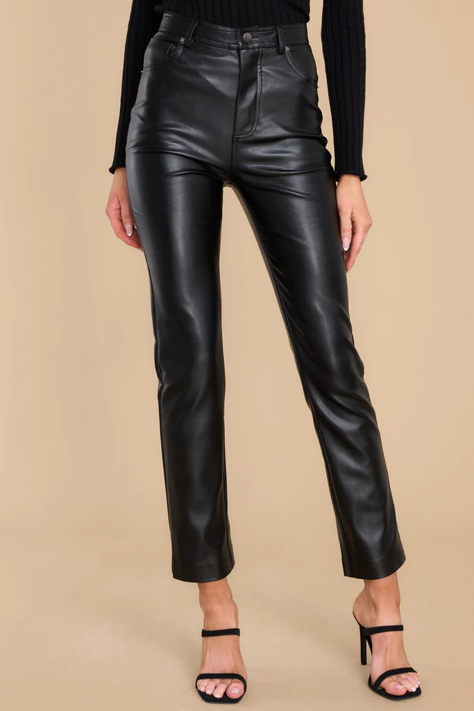 Josie Black Pants | Red Dress 
