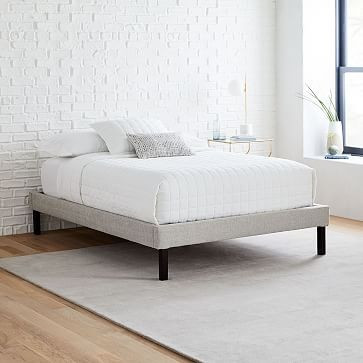 Simple Upholstered Bed | West Elm (US)