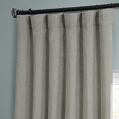 HPD Half Price Drapes BOCH-LN185-P Linen Room Darkening Curtain (1 Panel) 50 X 96, BOCH-LN1857-96, O | Amazon (US)