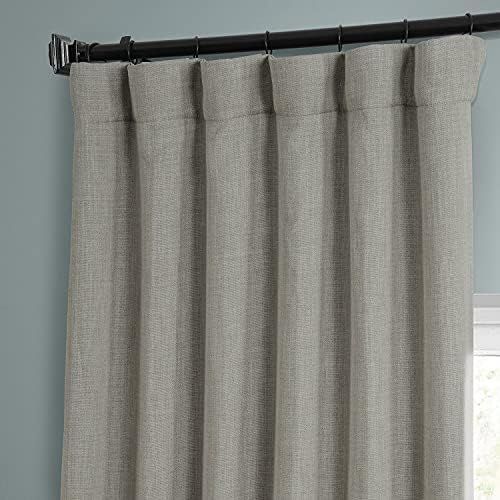 HPD Half Price Drapes BOCH-LN185-P Linen Room Darkening Curtain (1 Panel) 50 X 96, BOCH-LN1857-96, O | Amazon (US)
