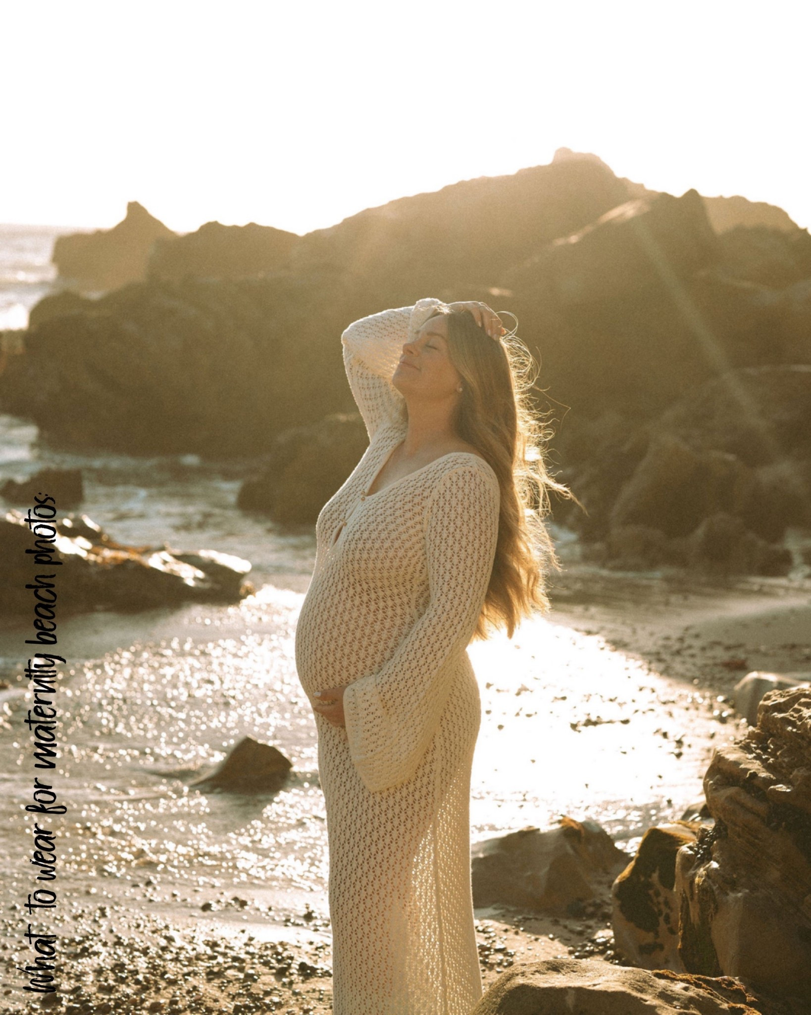 What to wear to a maternity photoshoot at the beach! This dress is perfect for golden hour at the beach — effortless, airy, and made to capture that mama-to-be 
golden glow.

#LTKBump #LTKStyleTip