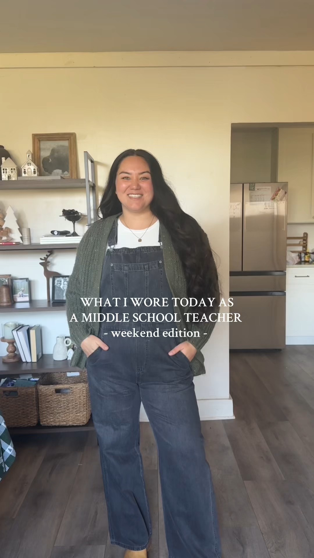 
Comfy & cozy fit 



Overalls // TTS 
Cardigan // old aerie, linked similar 
Top // TTS
Boots // TTS

Fall outfits // winter outfits // comfy casual outfit// teacher outfits 

#LTKFindsUnder100 #LTKFindsUnder50 #LTKSeasonal