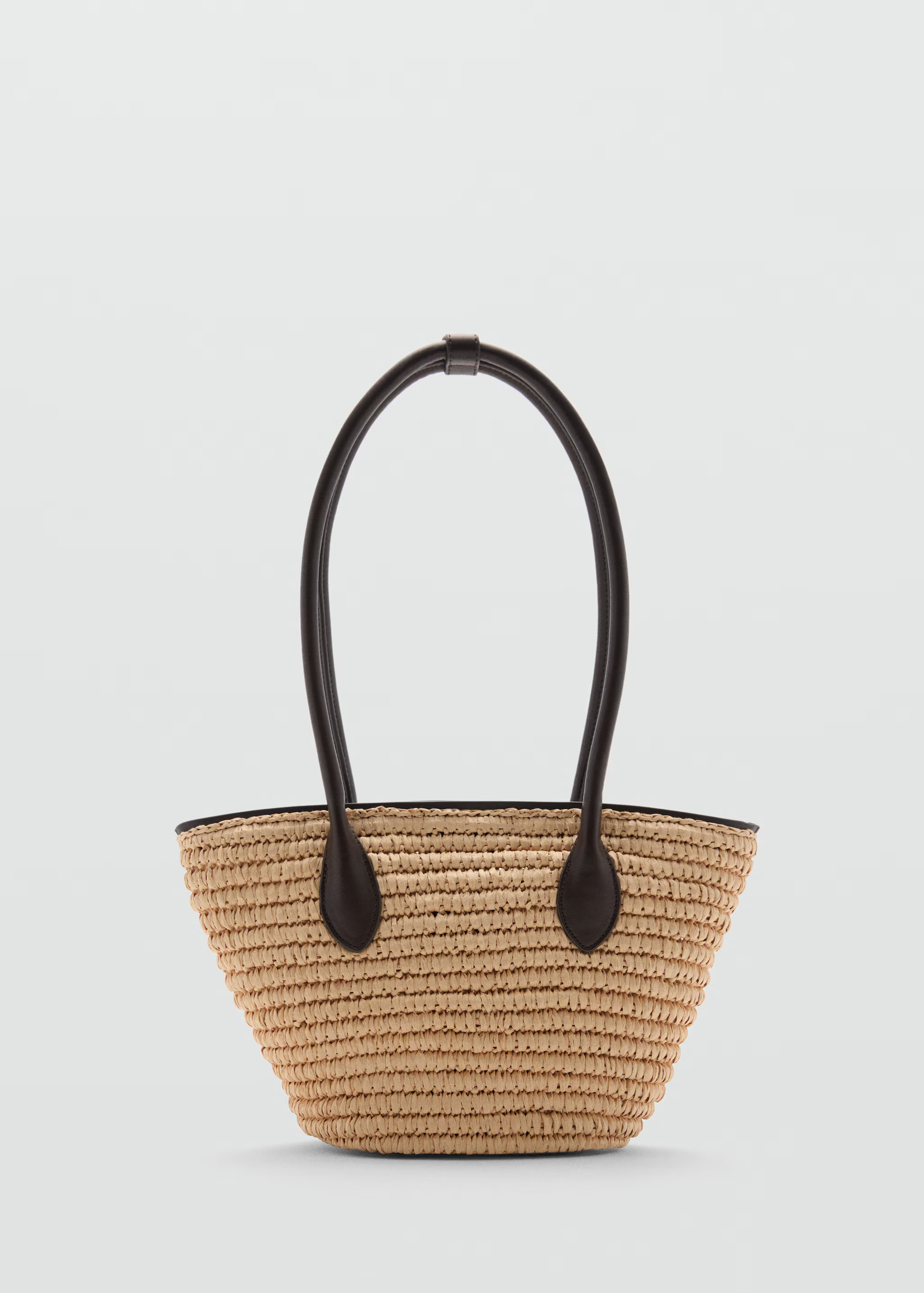 Natural fibre carrycot bag | MANGO (UK)