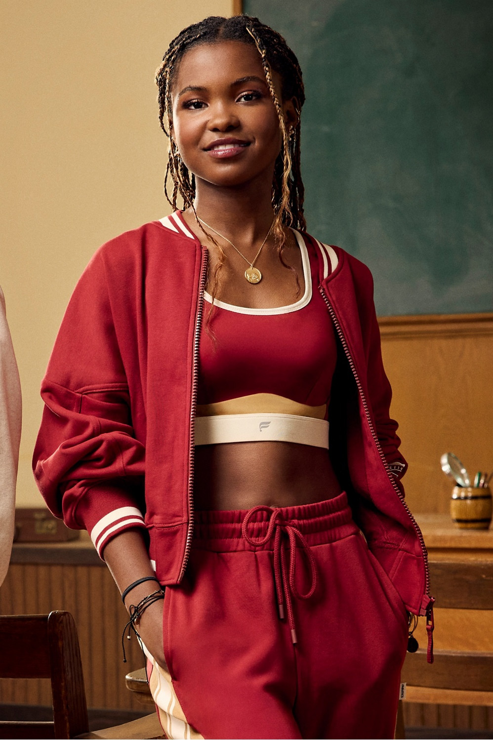 Year Round Terry Bomber | Fabletics - North America