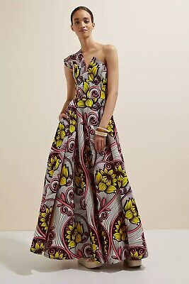New Anthropologie SIKA One-Shoulder Maxi Dress Size 0 | eBay US