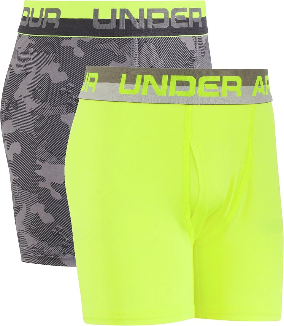 Under Armour Boys' Performance Boxer Briefs, Lightweight & Smooth Stretch Fit | Amazon (US)