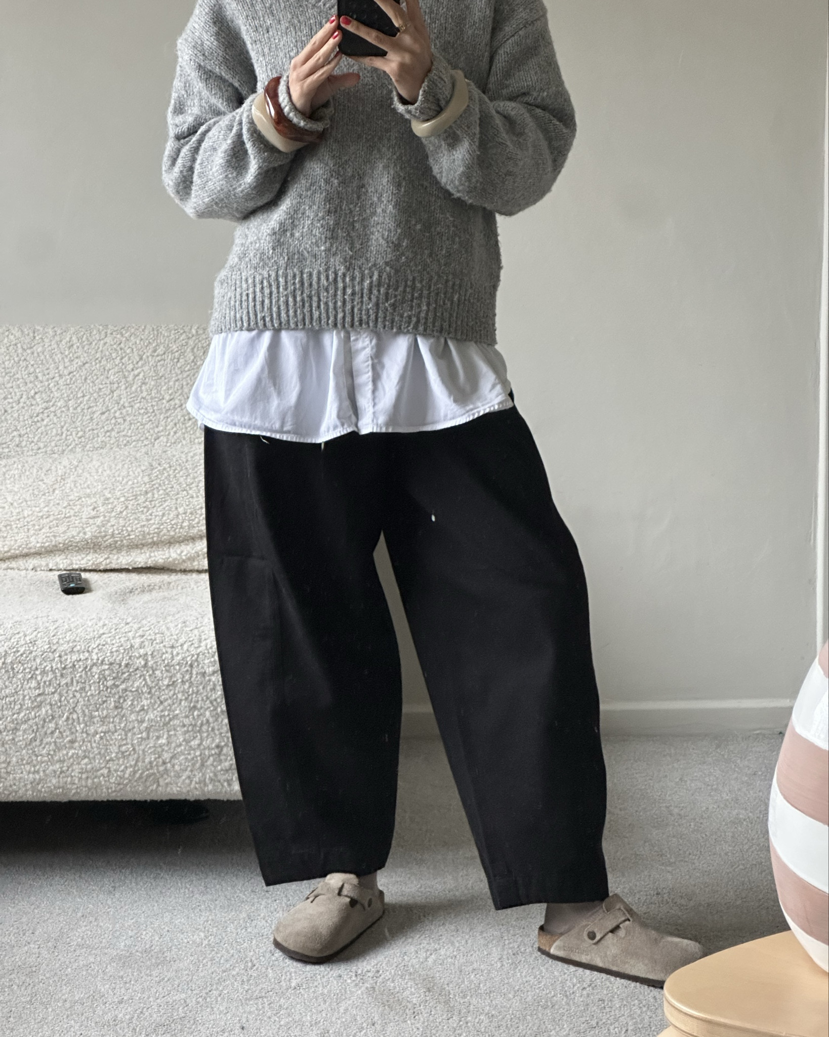 me 🤝🏾 these trousers #cos #HM 

#LTKuk #LTKwinter #LTKworkwear