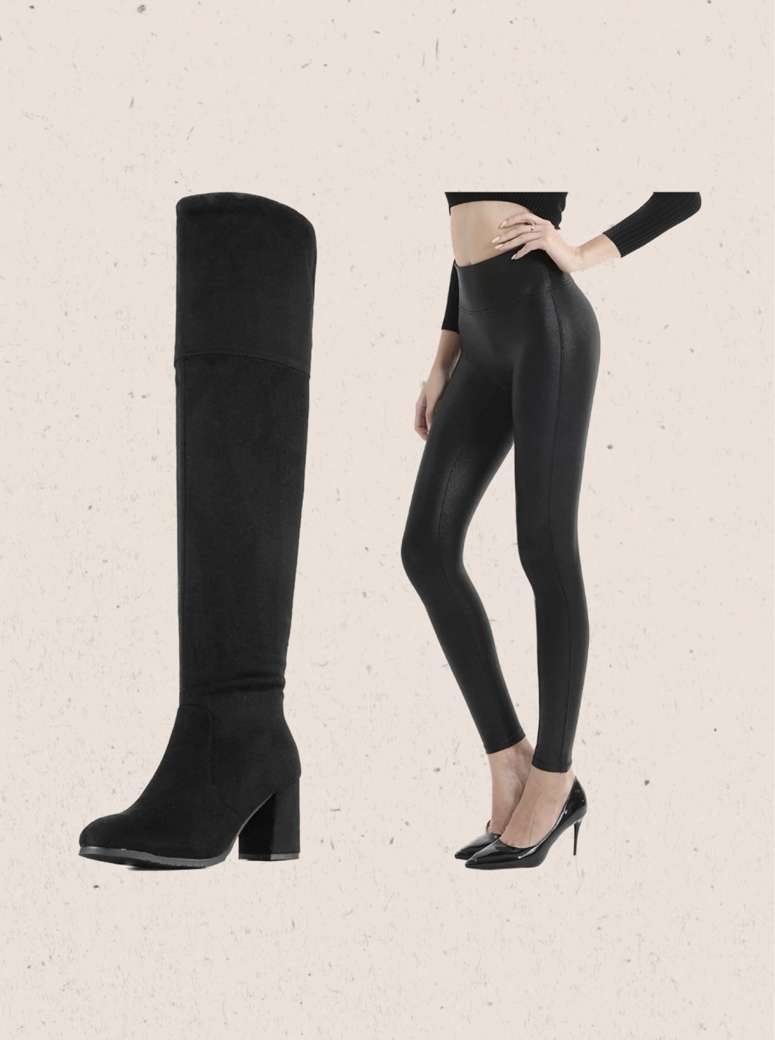 Two of my must haves in my closet currently both on Amazon Prime Deal! Size up half a size in the boots and size up one full size in the leggings!

#LTKstyletip #LTKworkwear #LTKsalealert