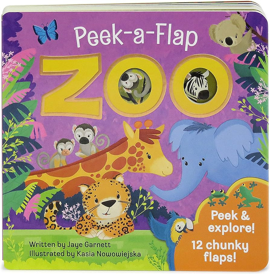 Zoo: Peek-a-Flap Board Book | Amazon (US)