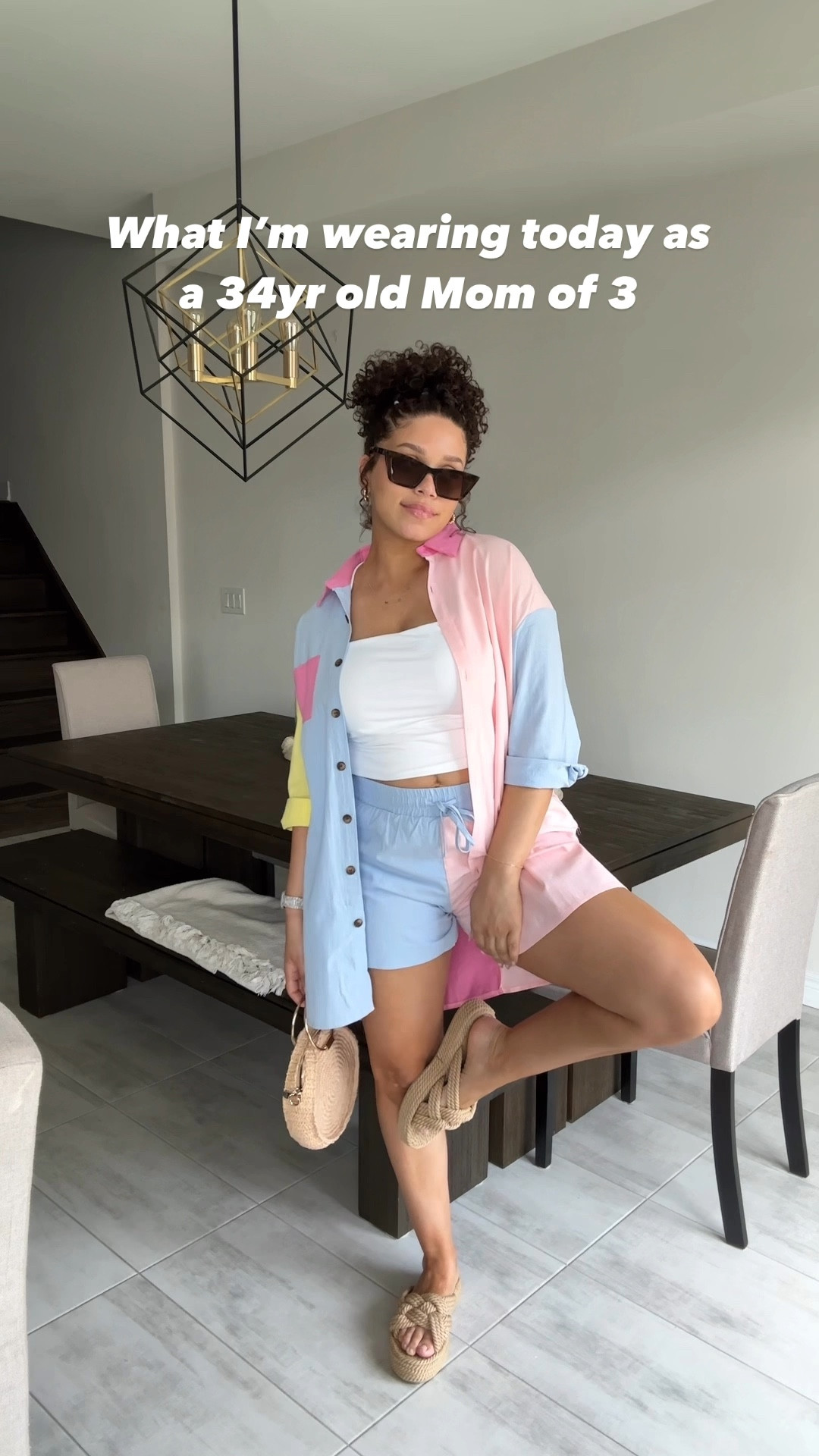 Amazon fashion, Amazon sets, Amazon linen set, colour blocking set, pj set trend, postpartum fashion, two months postpartum, summer outfits, casual summer outfits 

#LTKspring #LTKmidsize #LTKsummer