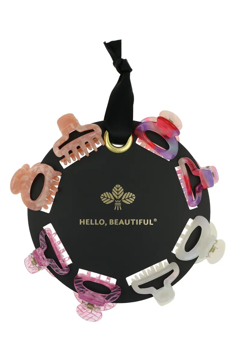 L. Erickson Luna Assorted 8-Pack Mini Jaw Clip Set | Nordstrom | Nordstrom